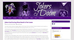 Desktop Screenshot of jokersofdoom.com